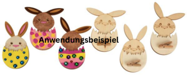 Preview: bastelset-osterhase-mit-holzklammer-6stueck